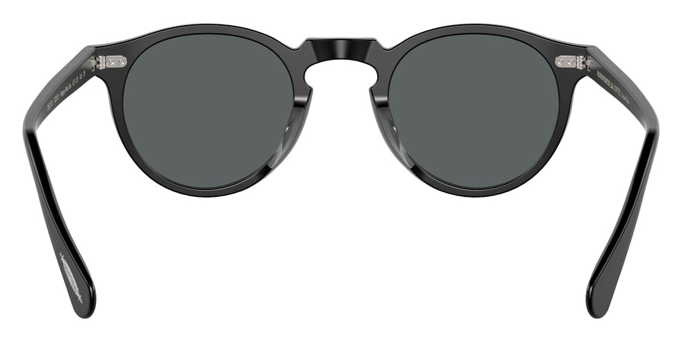 Oliver Peoples OV5217S Gregory Peck Sun 1031P2 47 - Semi-Matte Black / Dark Gray Polarized #id:ov5217s1031p2_s:102115