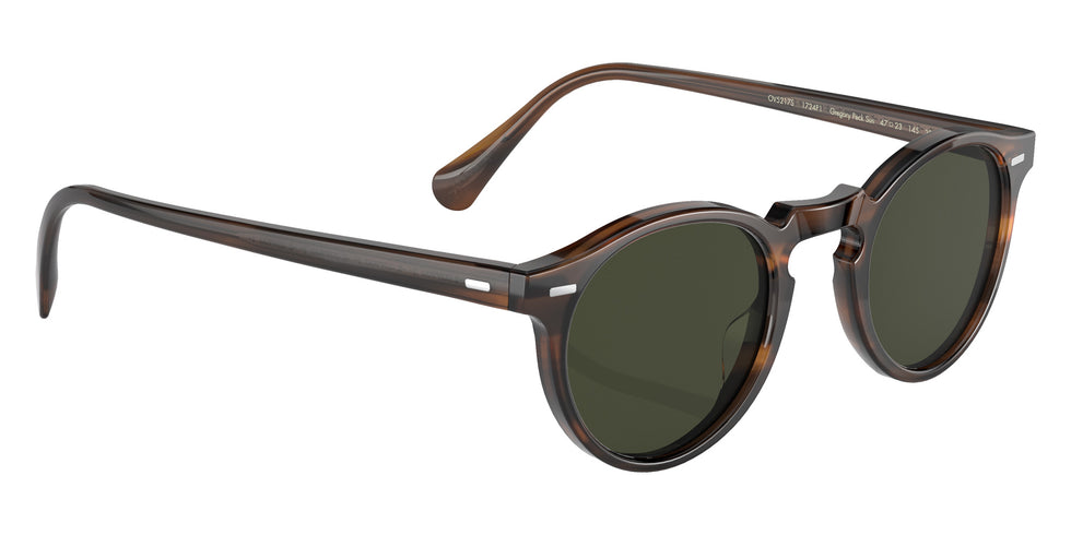 Oliver Peoples OV5217S Gregory Peck Sun 1724P1 47 - Tuscany Tortoise / G-15 Polarized #id:ov5217s1724p1_s:108125