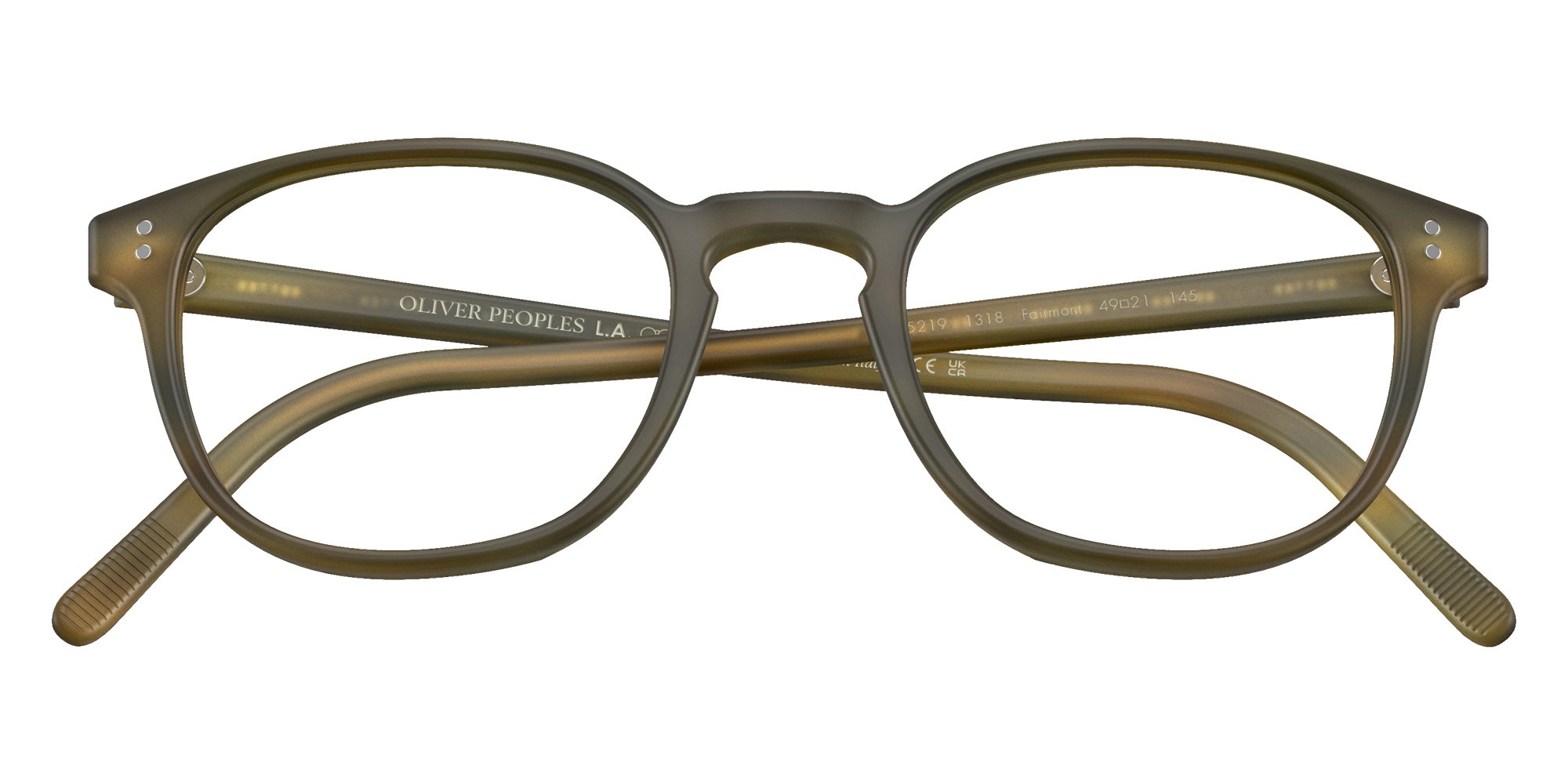 Oliver Peoples OV5219 Fairmont 1318 45 - Matte Moss Tortoise #id:ov52191318_s:114125