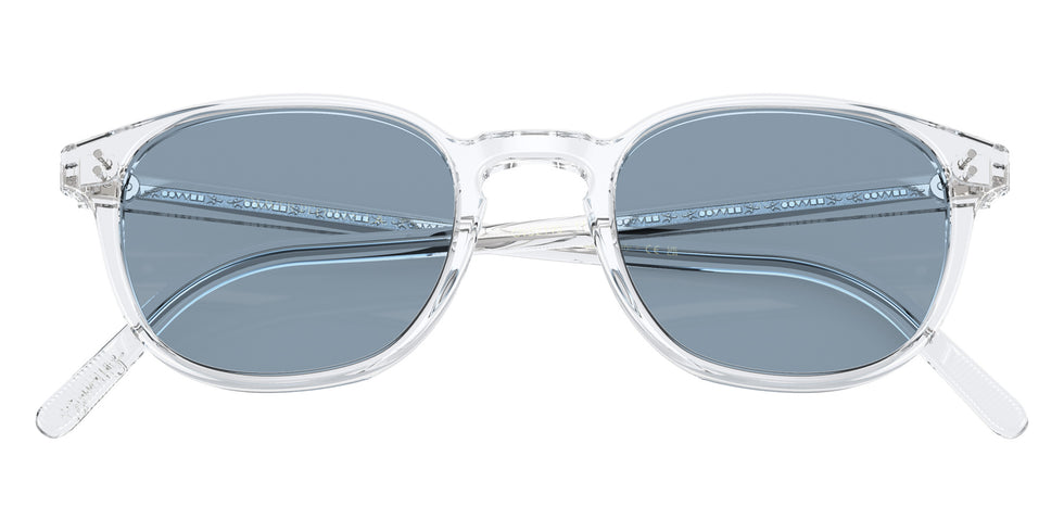 Oliver Peoples OV5219S Fairmont Sun 110156 49 - Crystal / Azure Mirrored Blue #id:ov5219s110156_s:102125