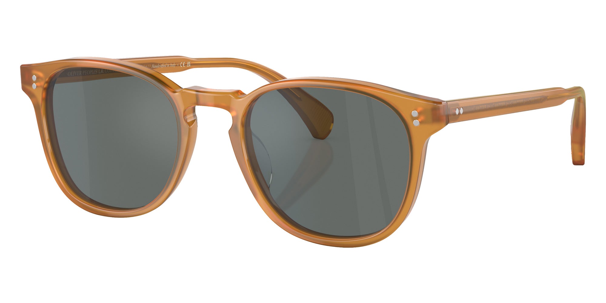 Oliver Peoples OV5298SU Finley Esq. Sun 1578W5 51 - Amber / Regal Blue Mirrored #id:ov5298su1578w5_s:108105