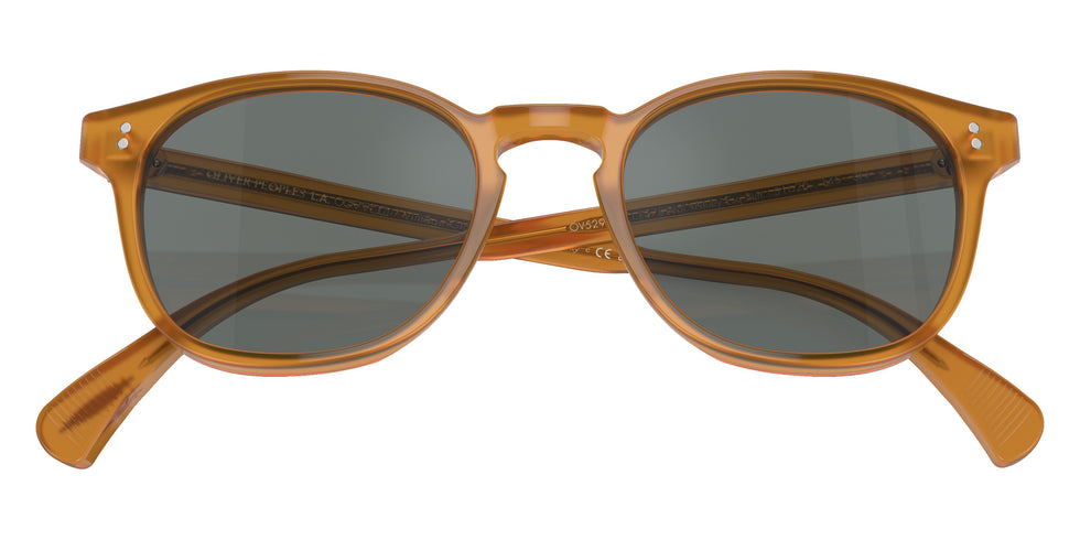Oliver Peoples OV5298SU Finley Esq. Sun 1578W5 51 - Amber / Regal Blue Mirrored #id:ov5298su1578w5_s:108125