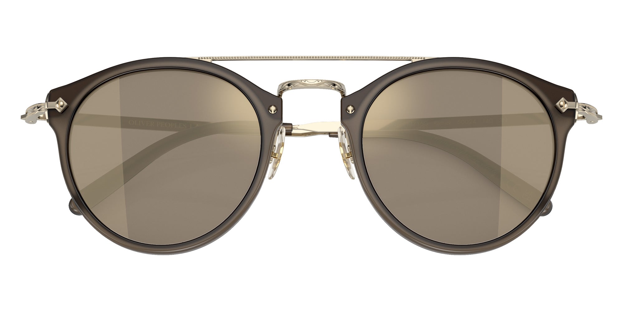 Oliver Peoples OV5349S Remick 14736G 50 - Taupe-Brushed Gold / Light Brown Mirrored Gold #id:ov5349s14736g_s:100120