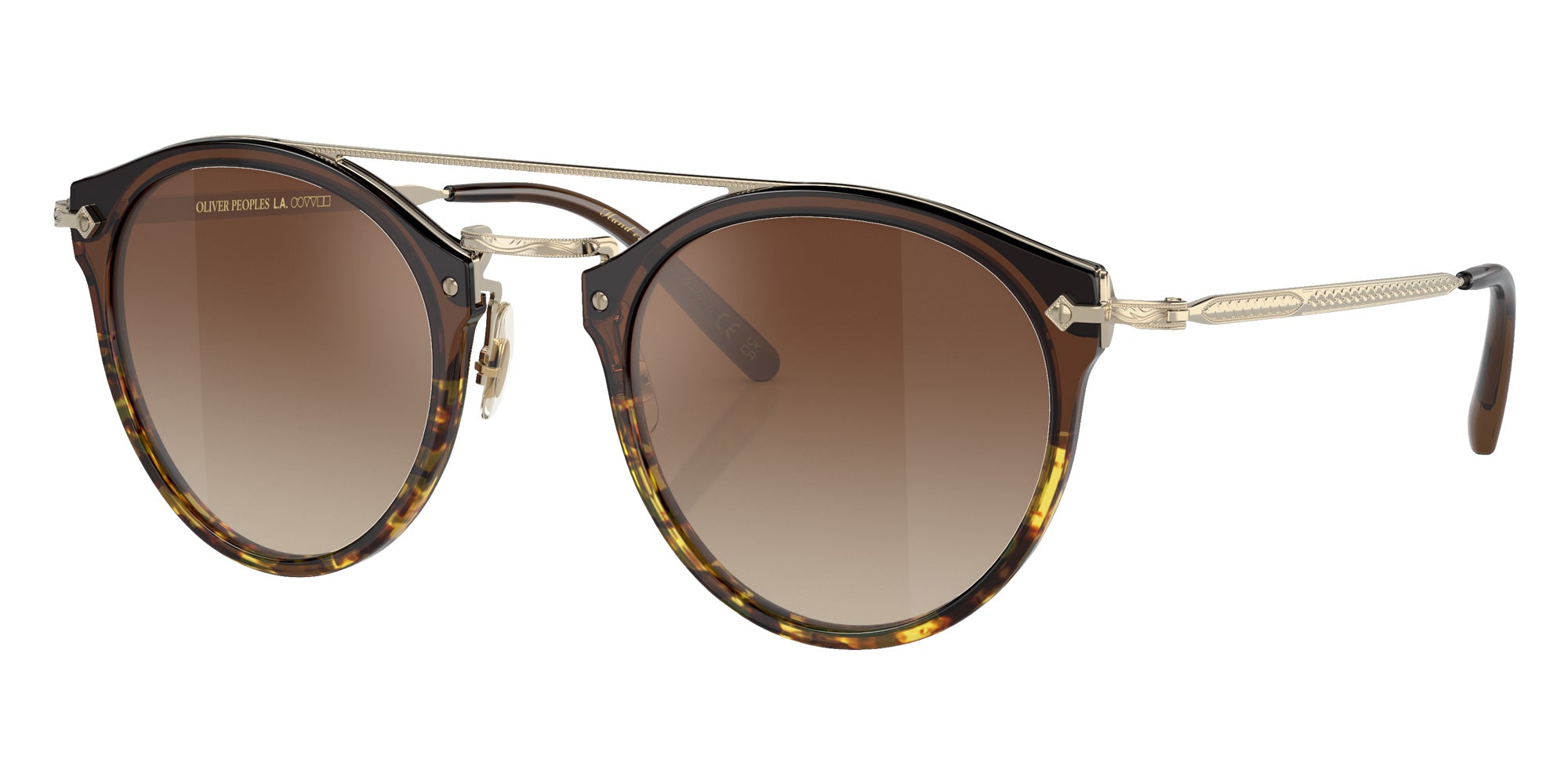 Oliver Peoples OV5349S Remick 1756Q1 50 - Espresso/382 Gradient/Gold / Dark Brown Gradient Mirrored #id:ov5349s1756q1_s:104105