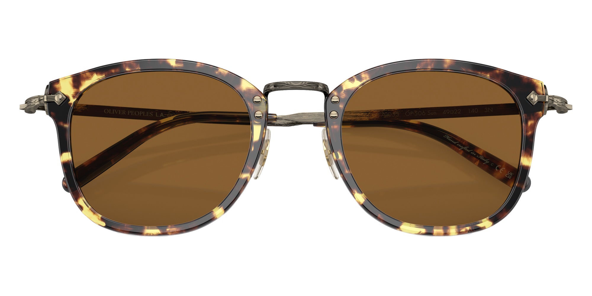Oliver Peoples OV5350S OP-506 Sun 170053 49 - 382/Antique Gold / True Brown #id:ov5350s170053_s:100125