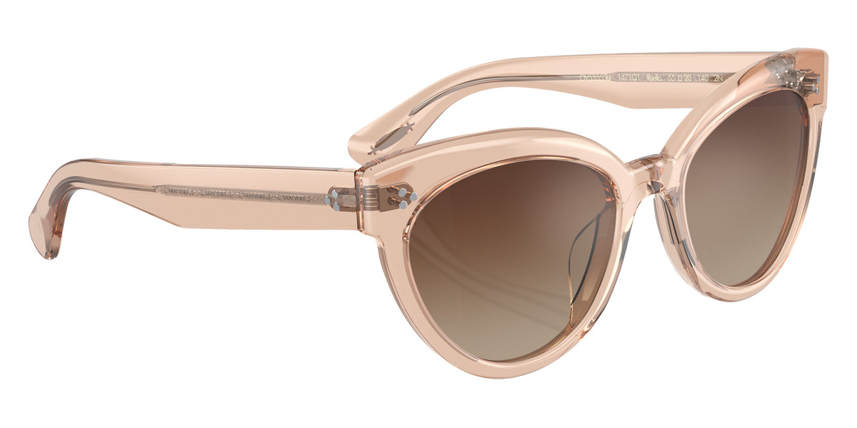 Oliver Peoples OV5355SU Roella 1471Q1 55 - Blush / Dark Brown Gradient Mirrored #id:ov5355su1471q1_s:100120