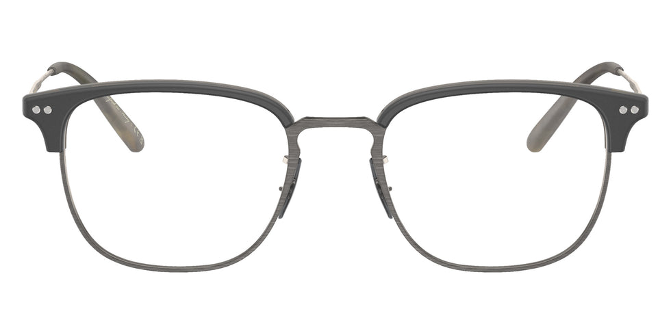 Oliver Peoples OV5359 Willman 1282 49 - Semi-Matte Black-Olive Tortoise-Antique Pewter #id:ov53591282_s:104100