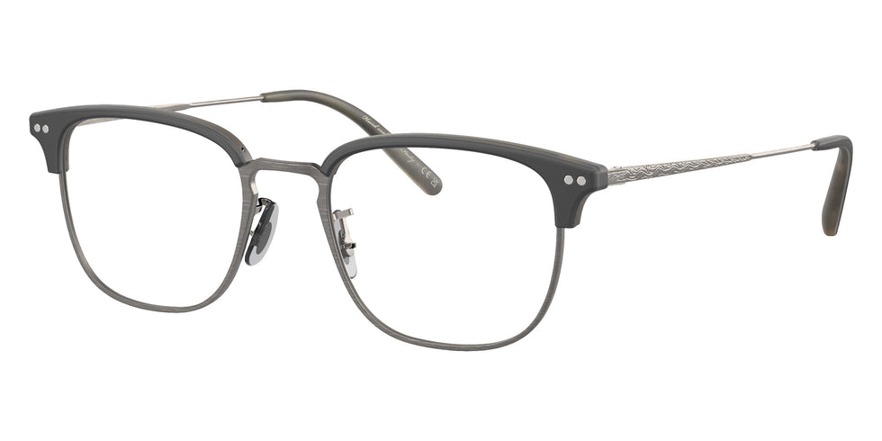 Oliver Peoples OV5359 Willman 1282 49 - Semi-Matte Black-Olive Tortoise-Antique Pewter #id:ov53591282_s:104105