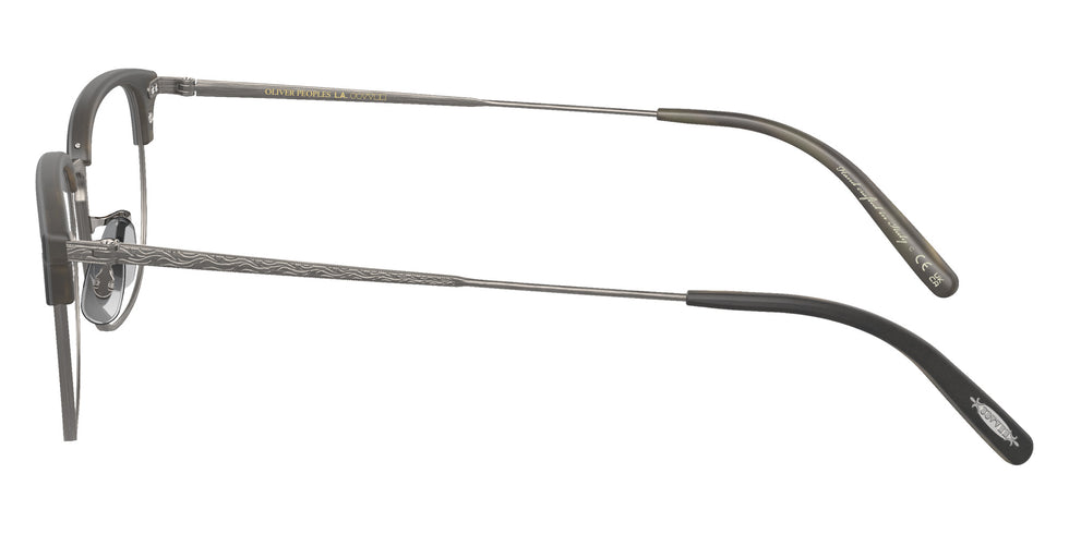 Oliver Peoples OV5359 Willman 1282 49 - Semi-Matte Black-Olive Tortoise-Antique Pewter #id:ov53591282_s:104110