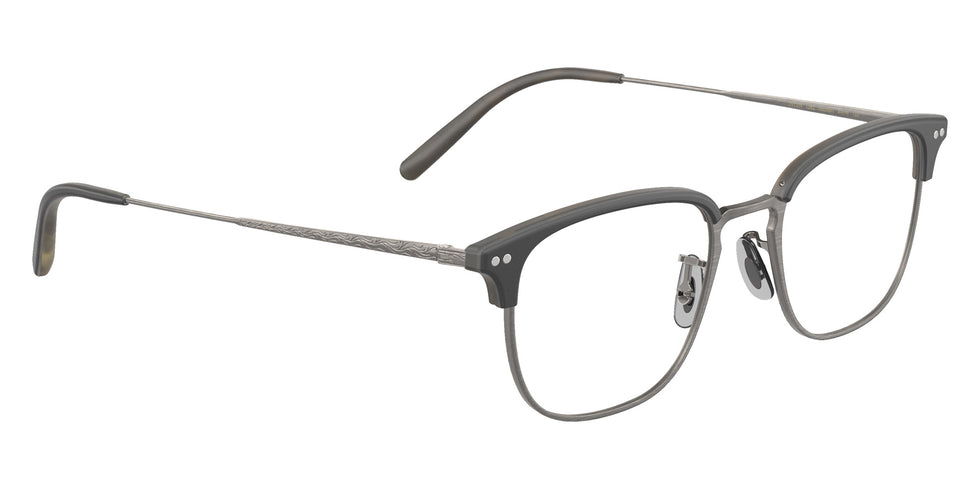 Oliver Peoples OV5359 Willman 1282 49 - Semi-Matte Black-Olive Tortoise-Antique Pewter #id:ov53591282_s:104120