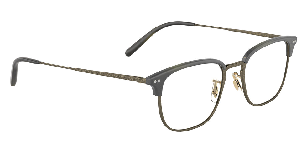 Oliver Peoples OV5359 Willman 1709 49 - Semi-Matte Emerald Bark/Antique Gold #id:ov53591709_s:108120