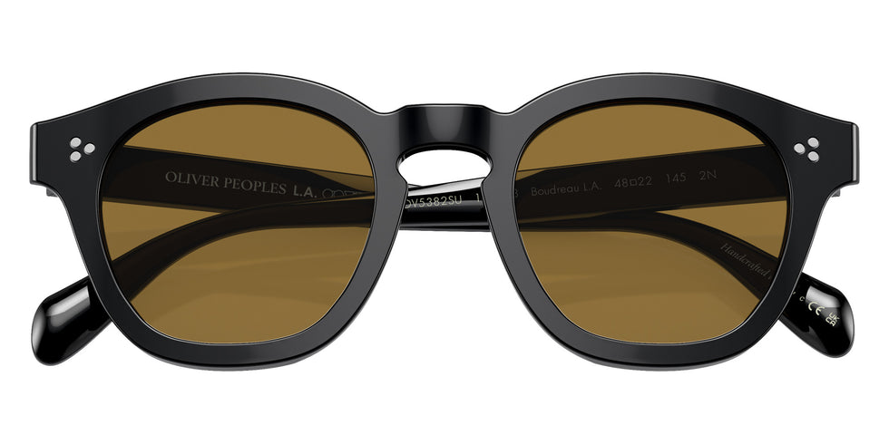 Oliver Peoples OV5382SU Boudreau L.A 100573 48 - Black / Cognac #id:ov5382su100573_s:100125
