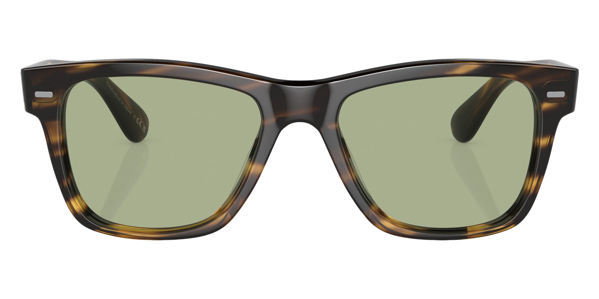 Oliver Peoples OV5393SF Oliver Sun-F 100352 52 - Cocobolo / Green Wash #id:ov5393sf100352_s:100100