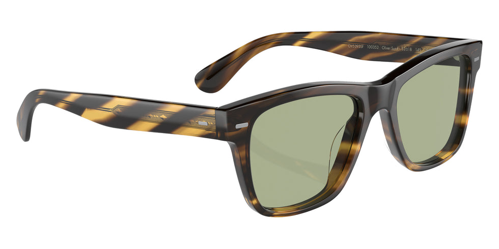Oliver Peoples OV5393SF Oliver Sun-F 100352 52 - Cocobolo / Green Wash #id:ov5393sf100352_s:100120