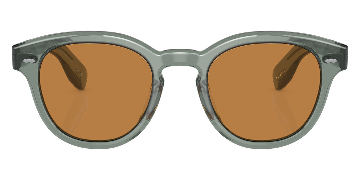 Oliver Peoples OV5413SU Cary Grant Sun 178253 48 - Dusty Aqua / Cognac #id:ov5413su178253_s:100100