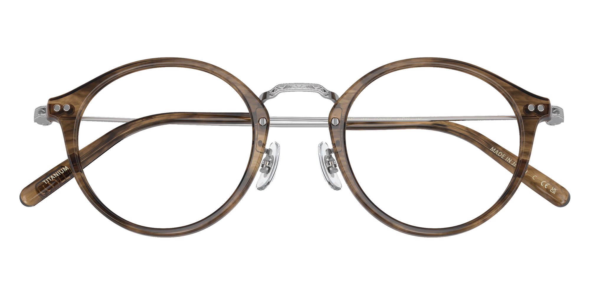 Oliver Peoples OV5448T Donaire 1689 46 - Sepia Smoke/Silver #id:ov5448t1689_s:100125
