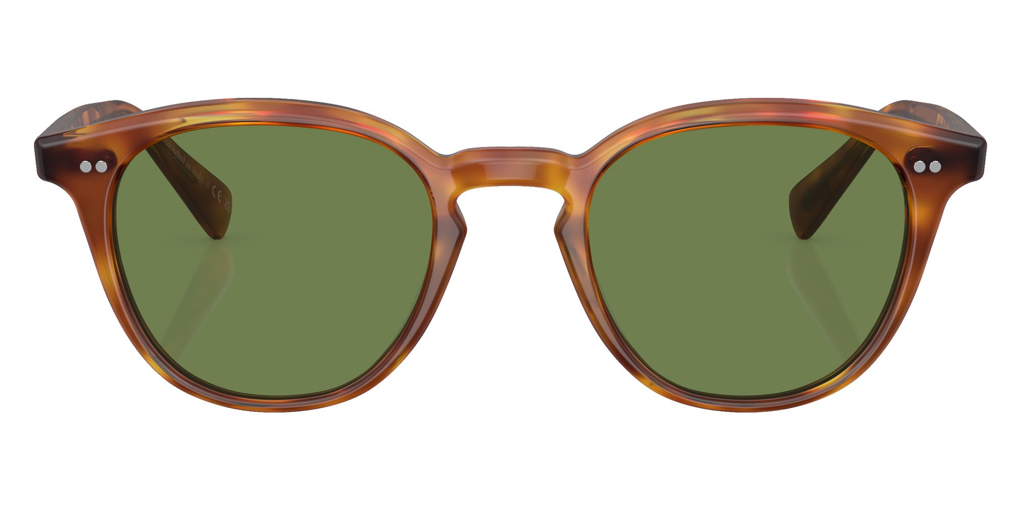 Oliver Peoples OV5454SU Desmon Sun 14834E 50 - Semi-Matte LBR / Vibrant Green #id:ov5454su14834e_s:100100