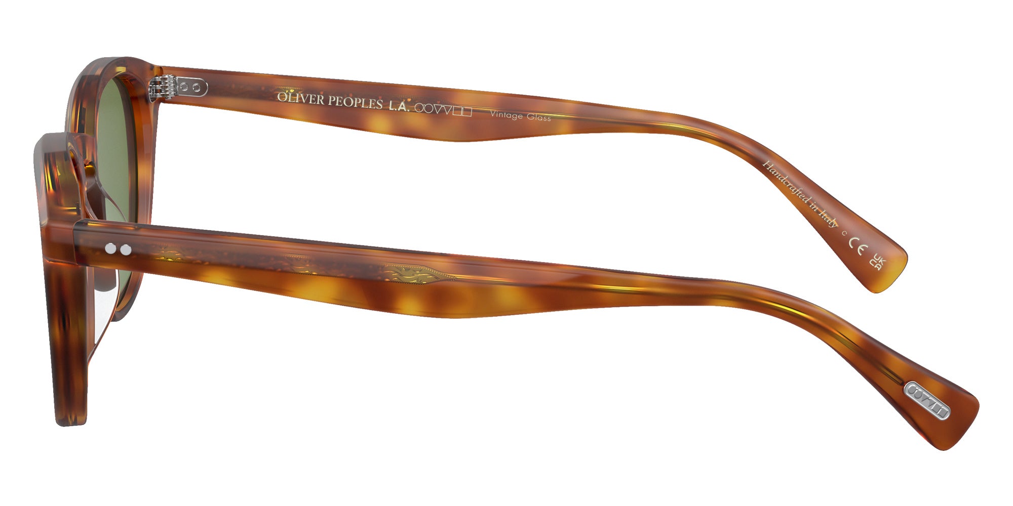 Oliver Peoples OV5454SU Desmon Sun 14834E 50 - Semi-Matte LBR / Vibrant Green #id:ov5454su14834e_s:100110