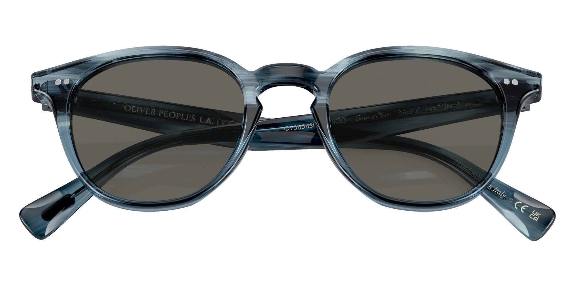Oliver Peoples OV5454SU Desmon Sun 1730R5 50 - Dark Blue VSB / Carbon Gray #id:ov5454su1730r5_s:100125