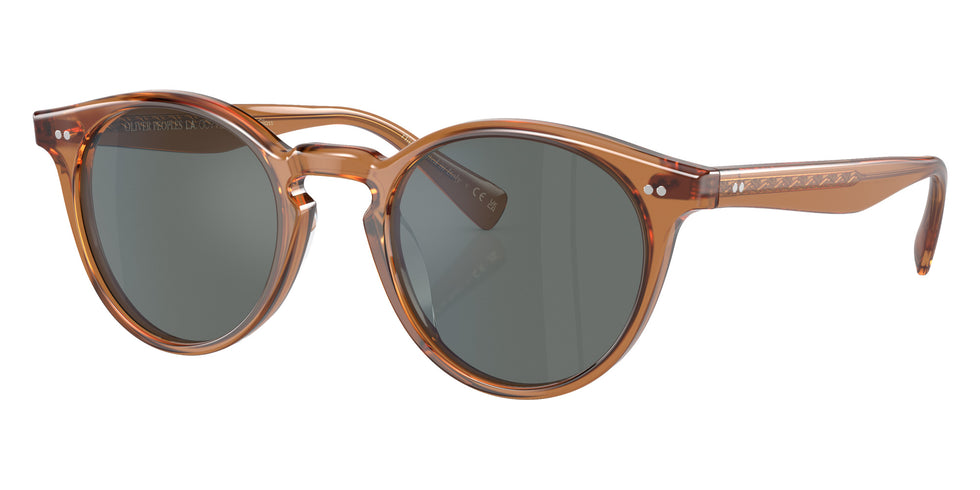 Oliver Peoples OV5459SU Romare Sun 1783W5 50 - Espresso / Regal Blue Mirrored #id:ov5459su1783w5_s:106105