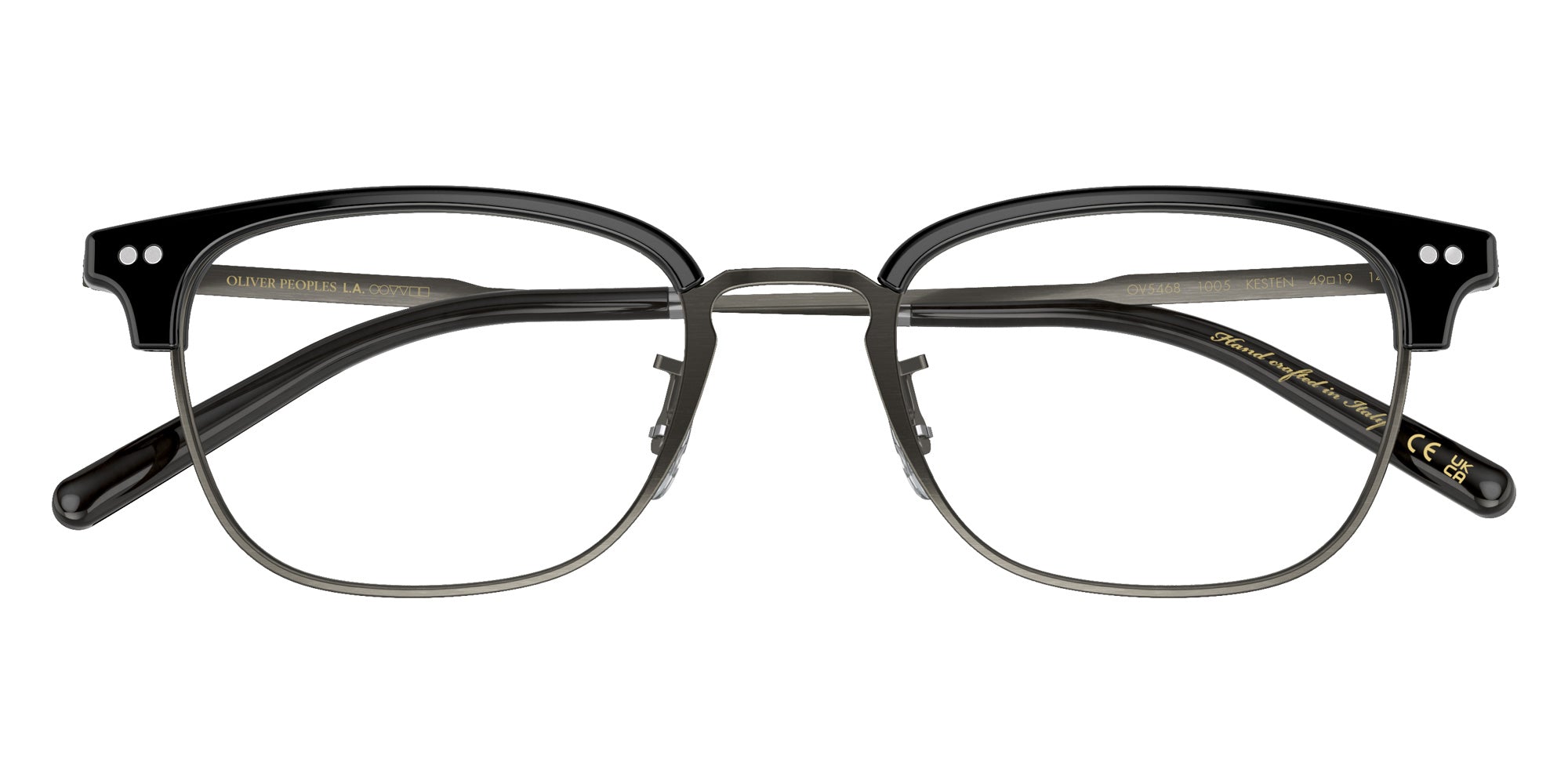 Oliver Peoples OV5468 Kesten 1005 49 - Antique Pewter/Black #id:ov54681005_s:100125