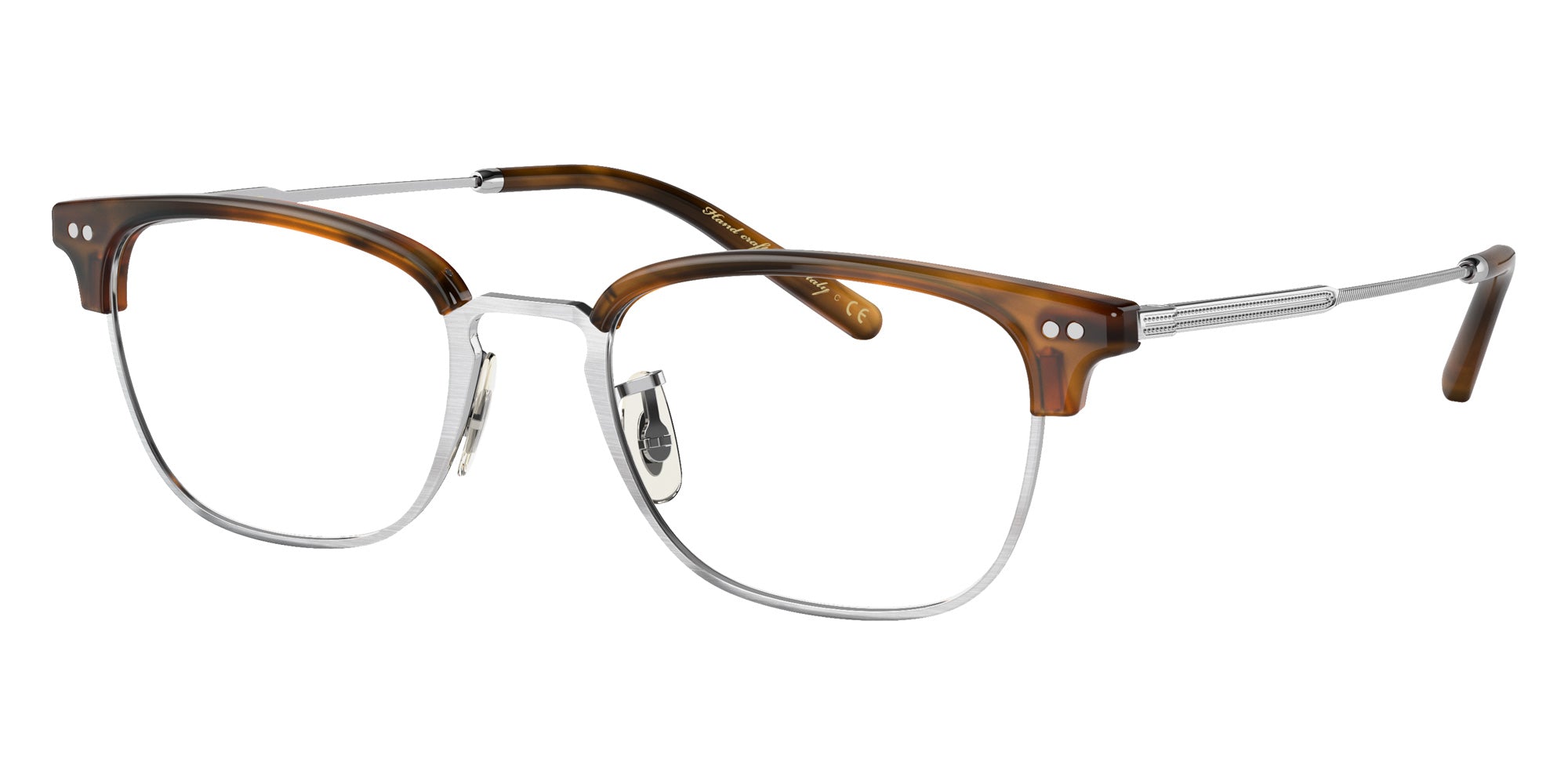 Oliver Peoples OV5468 Kesten 1011 49 - Brushed Silver/Raintree #id:ov54681011_s:100105