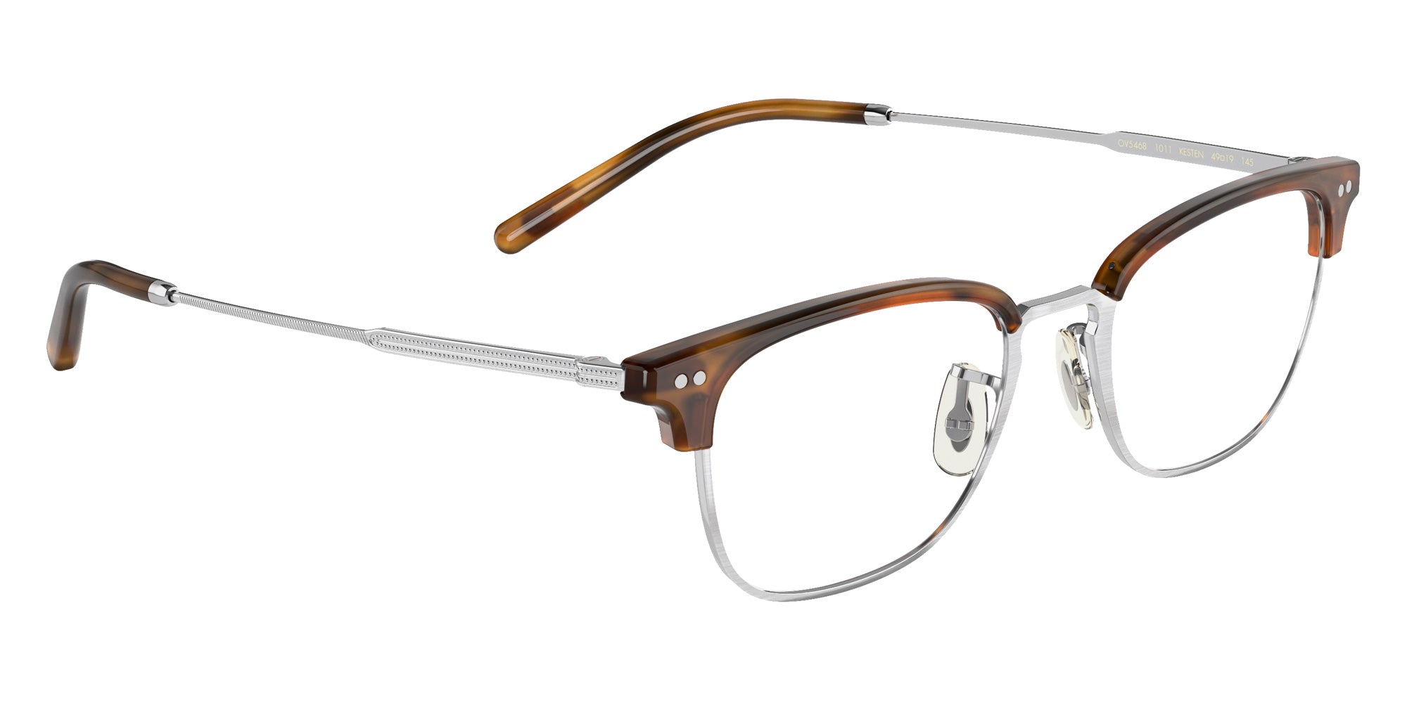 Oliver Peoples OV5468 Kesten 1011 49 - Brushed Silver/Raintree #id:ov54681011_s:100120