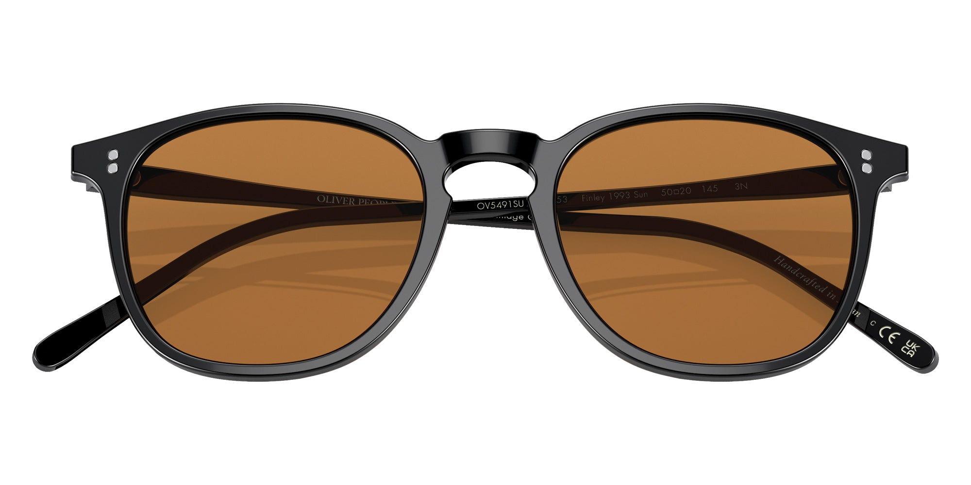 Oliver Peoples OV5491SU Finley 1993 173153 48 - Black / Cognac #id:ov5491su173153_s:100120