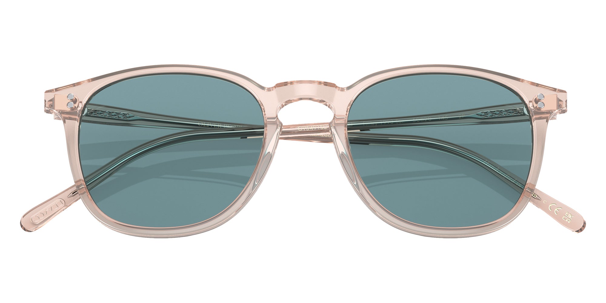 Oliver Peoples OV5491SU Finley 1993 1743P1 50 - Cherry Blossom / Teal Polarized #id:ov5491su1743p1_s:108120