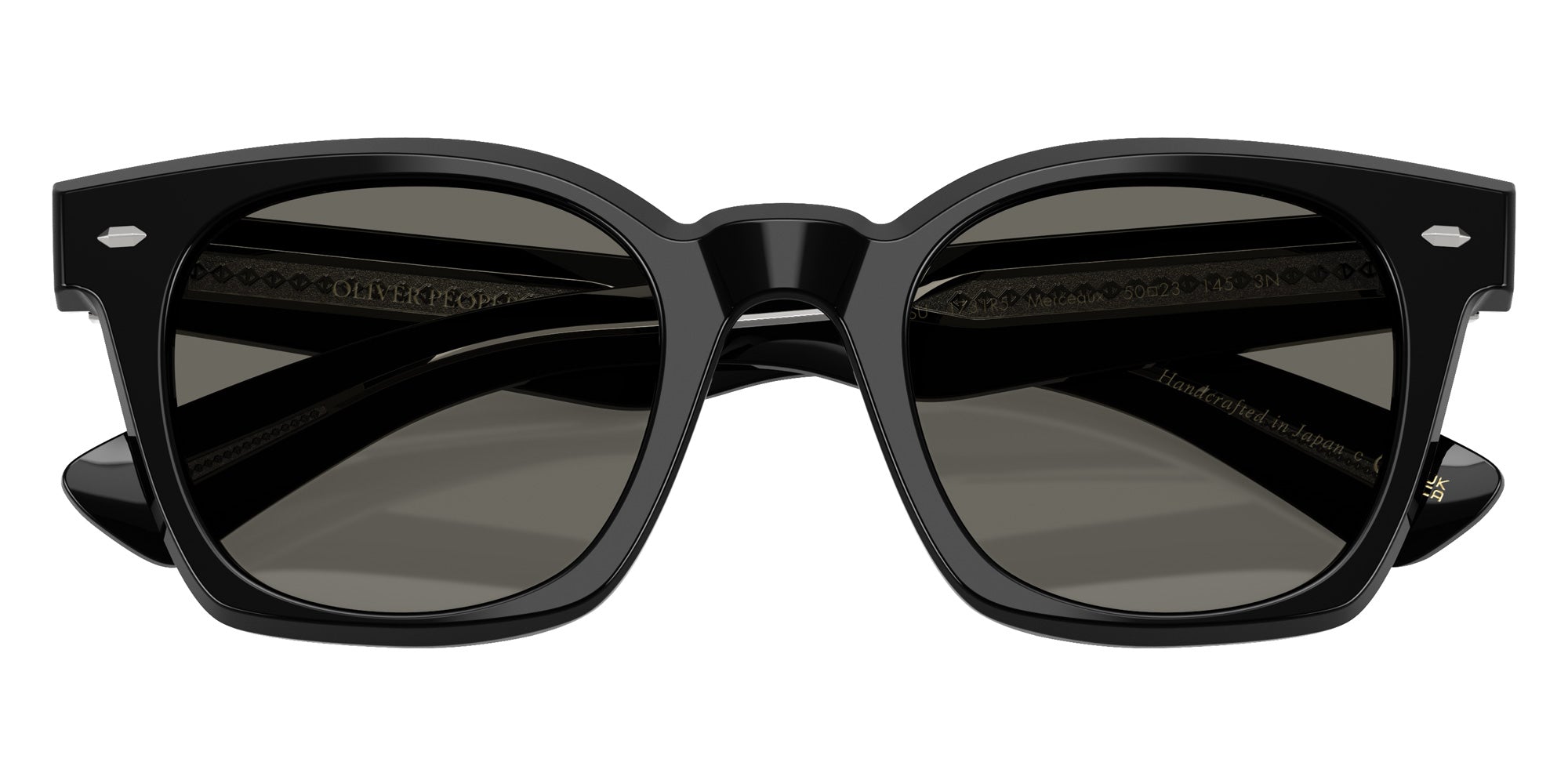 Oliver Peoples OV5498SU Merceaux 18K 1731R5 50 - Black / Carbon Gray #id:ov5498su1731r5_s:100125
