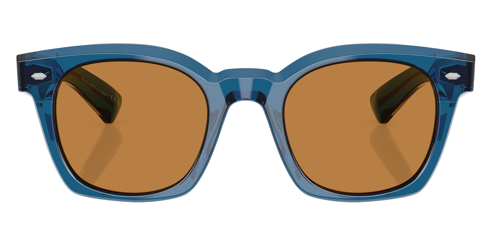 Oliver Peoples OV5498SU Merceaux 18K 179353 50 - Translucent Blue / Cognac #id:ov5498su179353_s:102100