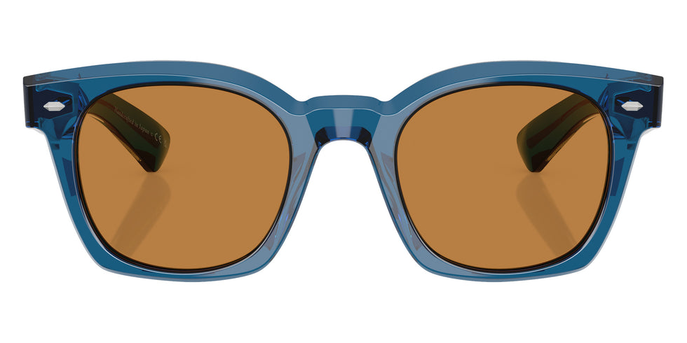 Oliver Peoples OV5498SU Merceaux 18K 179353 50 - Translucent Blue / Cognac #id:ov5498su179353_s:102100