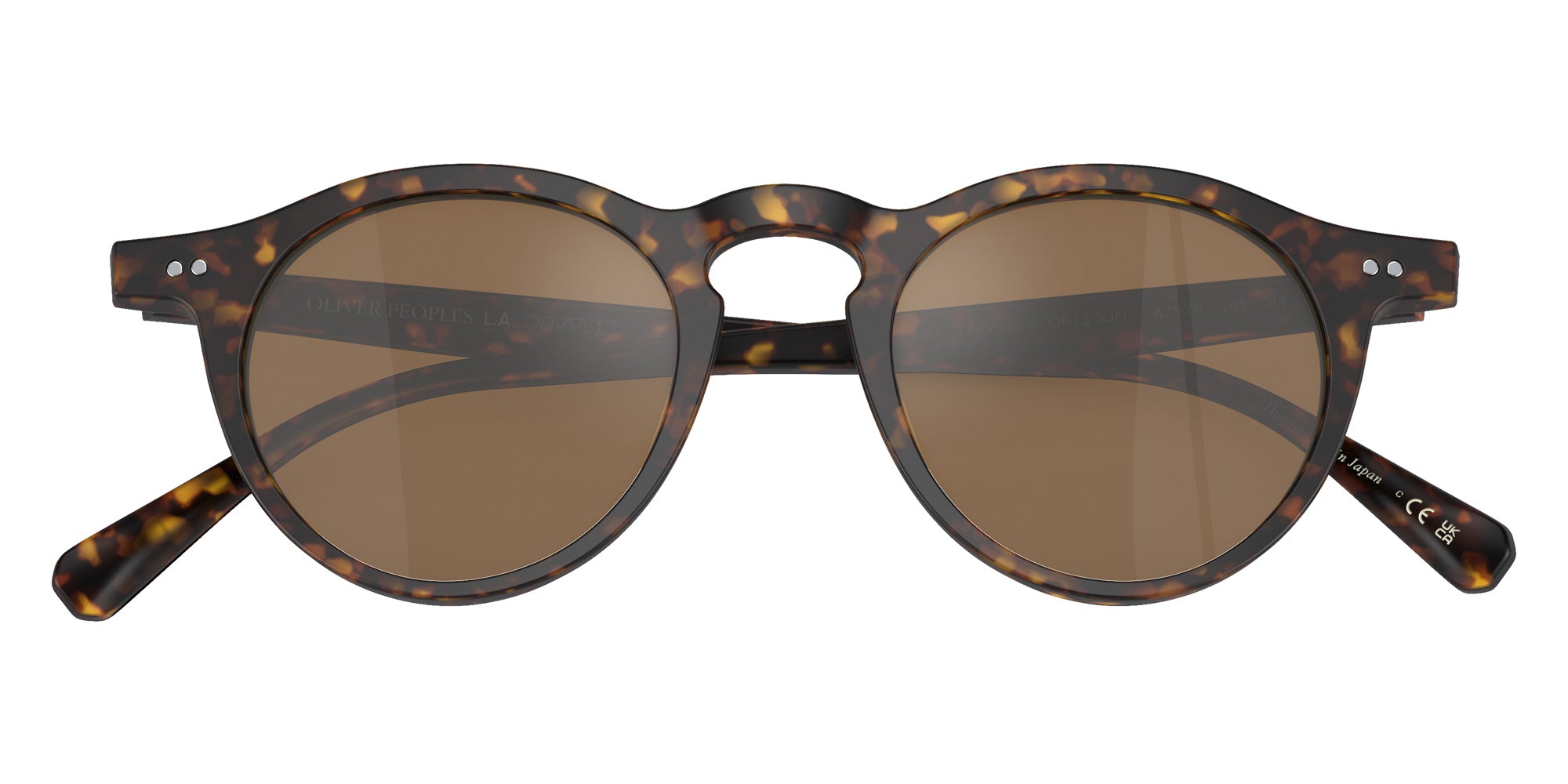 Oliver Peoples OV5504SU OP-13 1759G8 49 - Semi-Matte Atago Tortoise #id:ov5504su1759g8_s:100125