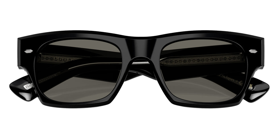 Oliver Peoples OV5514SU Kasdan 18K 1731R5 51 - Black / Carbon Gray #id:ov5514su1731r5_s:100125