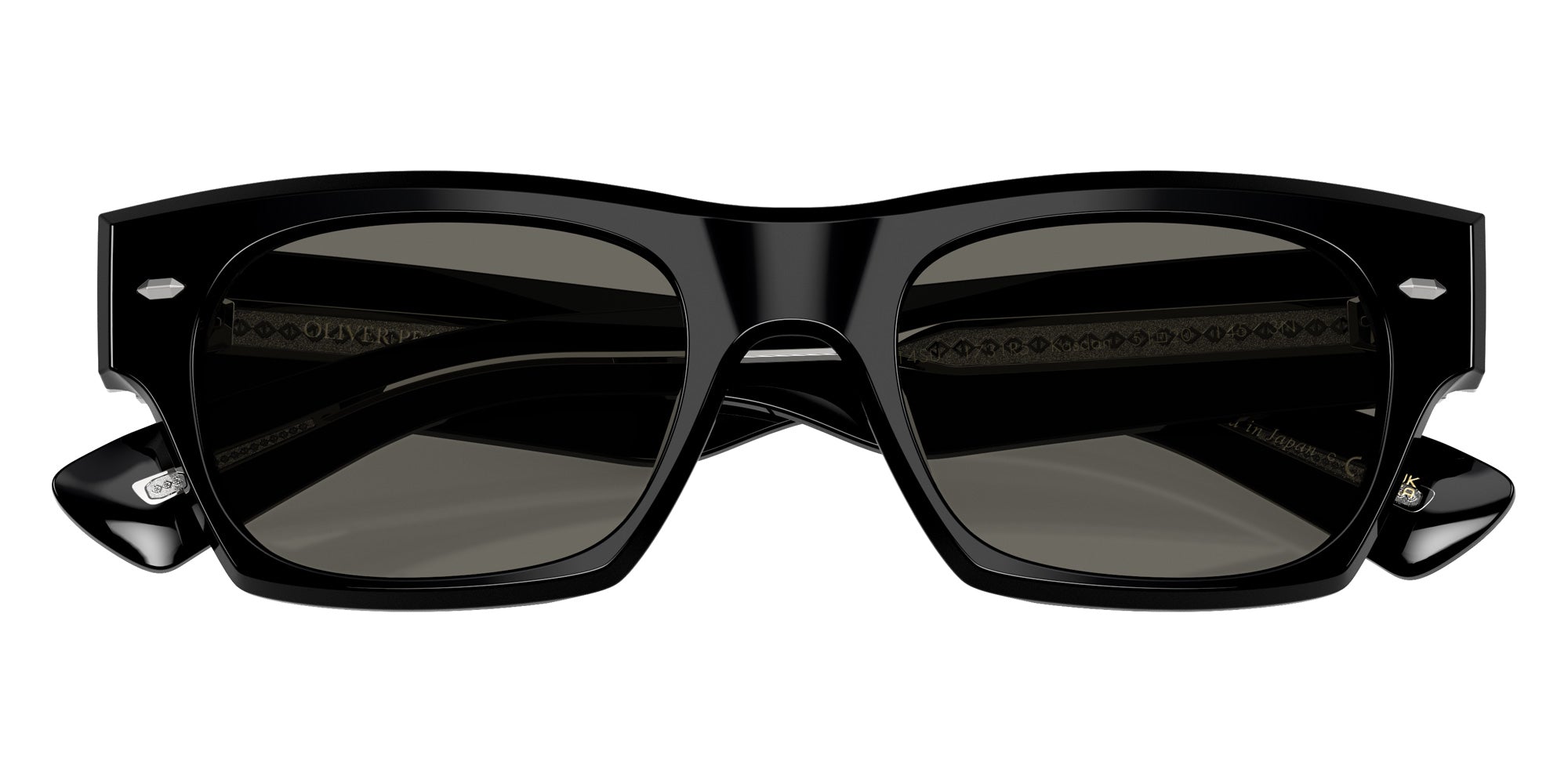 Oliver Peoples OV5514SU Kasdan 18K 1731R5 51 - Black / Carbon Gray #id:ov5514su1731r5_s:100125