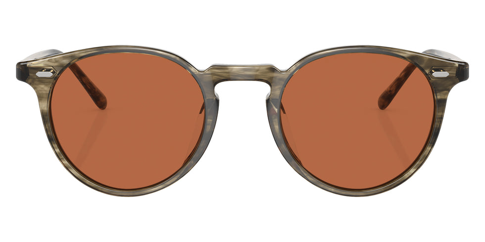 Oliver Peoples OV5529SU N.02 173553 48 - Soft Olive Bark / Persimmon #id:ov5529su173553_s:100100
