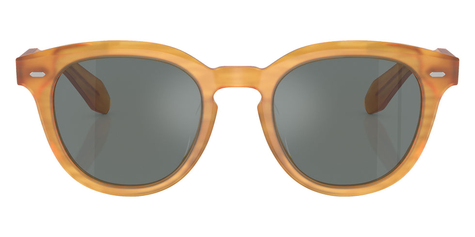 Oliver Peoples OV5547SU N.05 1779W5 48 - Semi-Matte Goldwood / Regal Blue Mirrored #id:ov5547su1779w5_s:100100