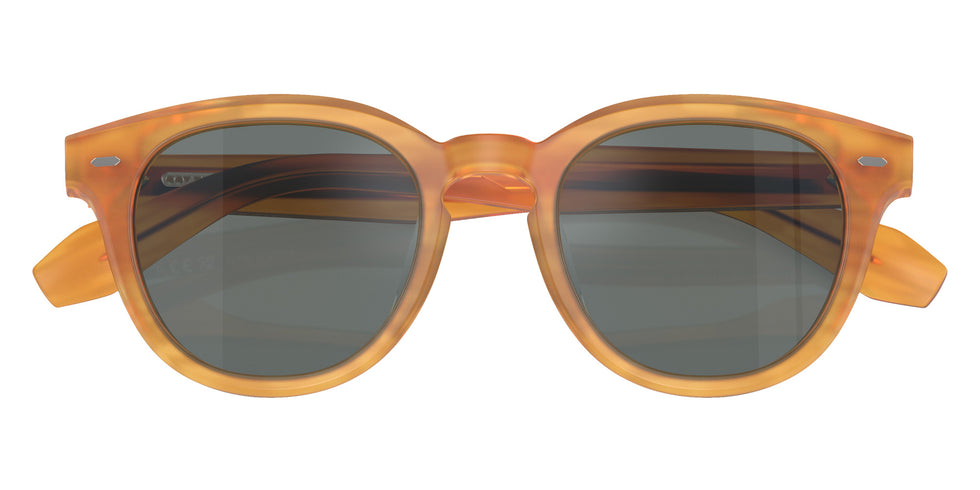 Oliver Peoples OV5547SU N.05 1779W5 48 - Semi-Matte Goldwood / Regal Blue Mirrored #id:ov5547su1779w5_s:100125