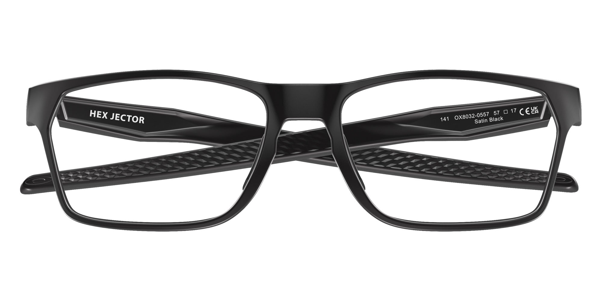 OAKLEY OX8032 Hex Jector High Resolution 803205 57 - Satin Black #id:ox8032803205_s:100120