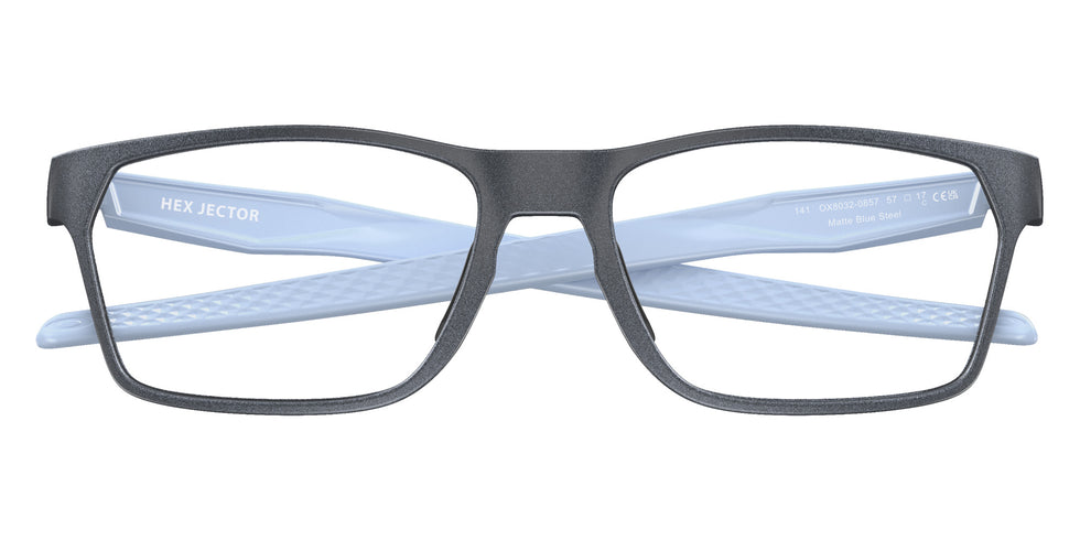 OAKLEY OX8032 Hex Jector 803208 57 - Matte Blue Steel #id:ox8032803208_s:114120