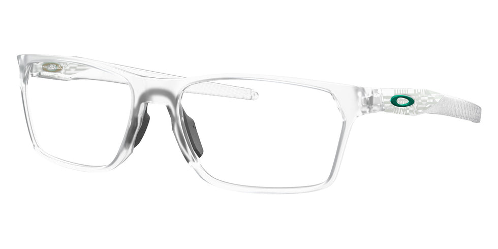 OAKLEY OX8032 Hex Jector Introspect 803209 55 - Matte Clear #id:ox8032803209_s:100105