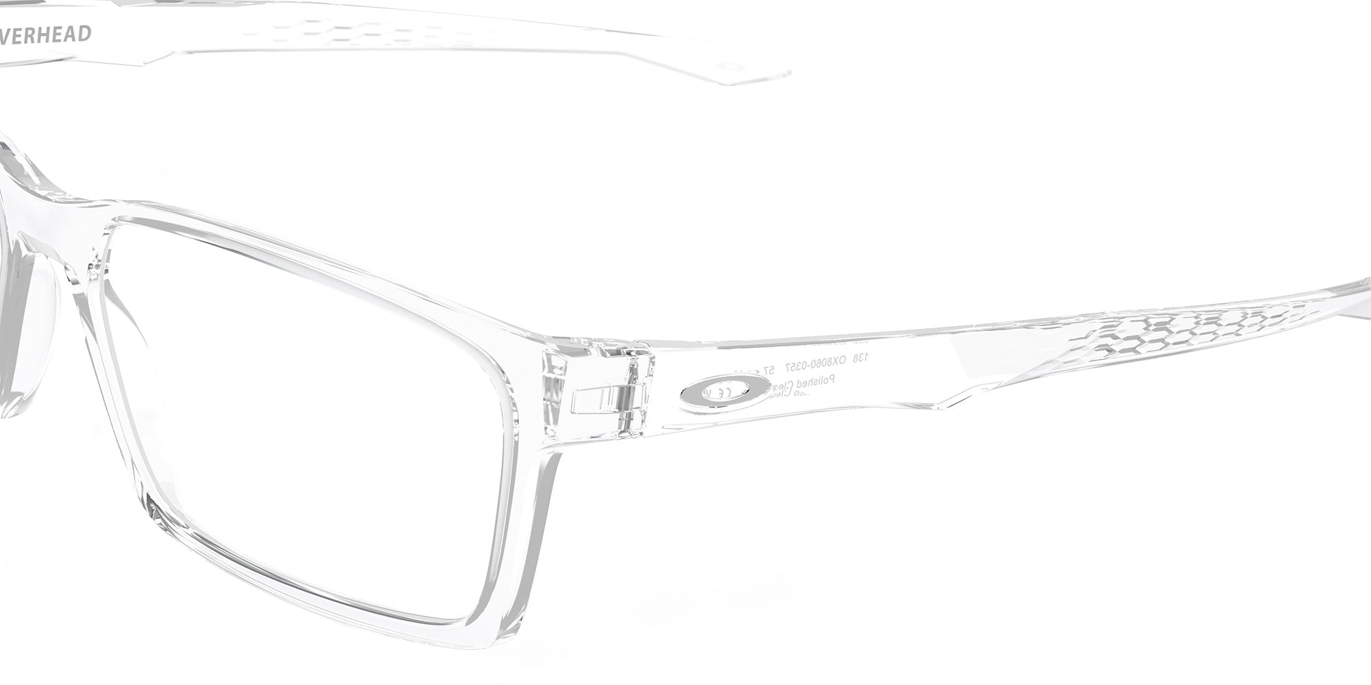 OAKLEY OX8060 Overhead 806003 57 - Polished Clear #id:ox8060806003_s:100130