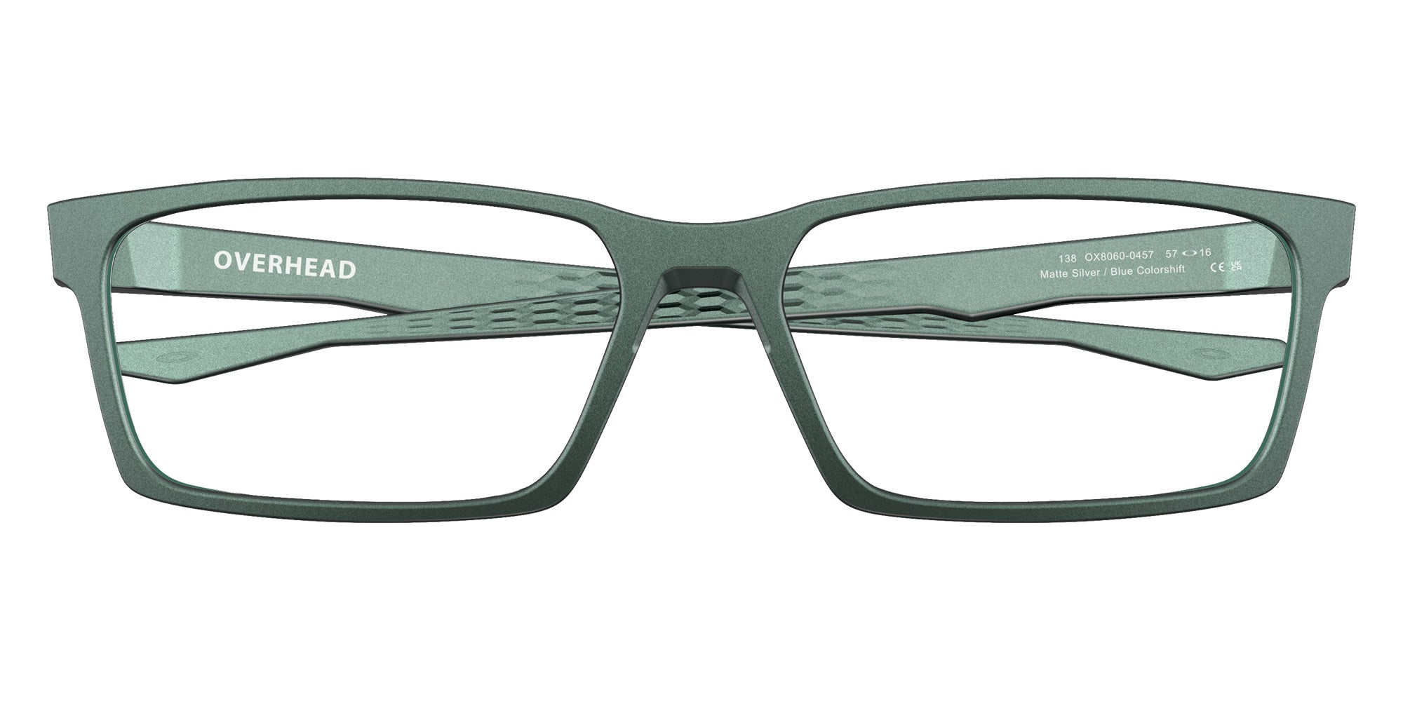 OAKLEY OX8060 Overhead 806004 59 - Matte Dark Silver/Blue Colorshift #id:ox8060806004_s:102120