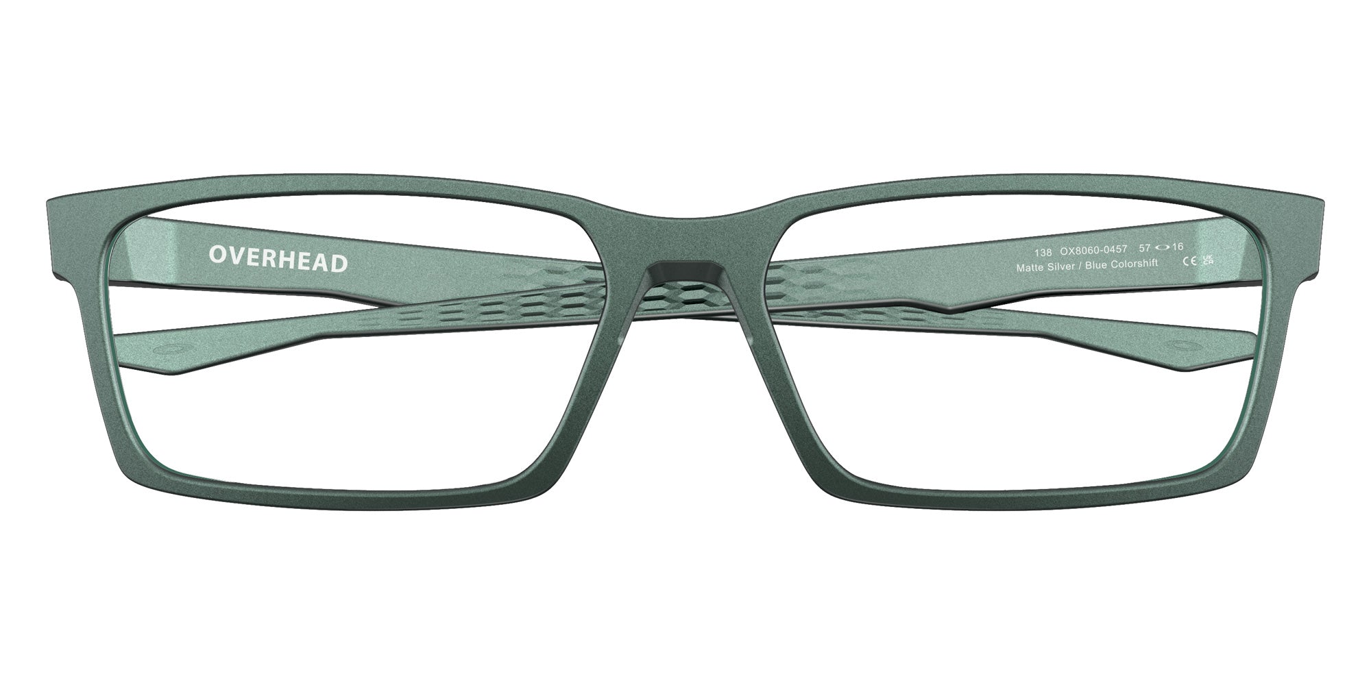OAKLEY OX8060 Overhead 806004 53 - Matte Dark Silver/Blue Colorshift #id:ox8060806004_s:112120