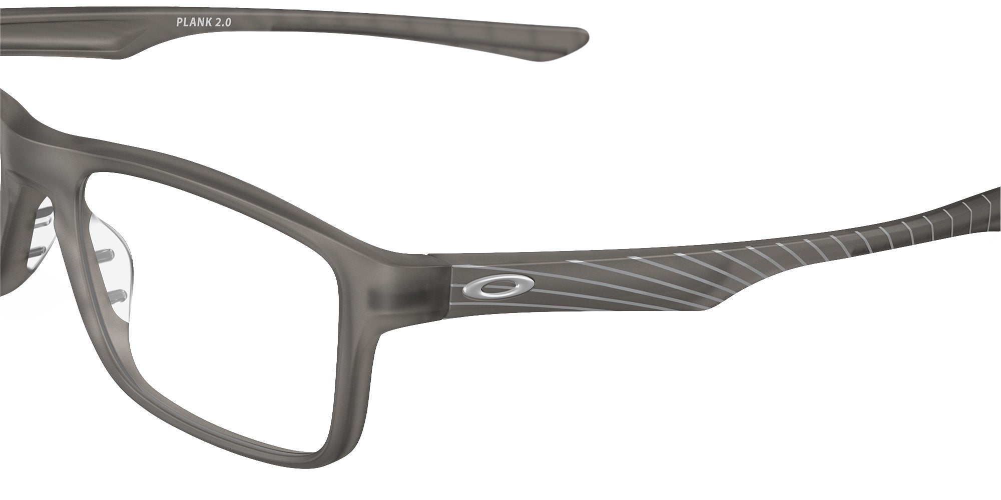 OAKLEY OX8081 Plank 2.0 808117 53 - Satin Gray Smoke #id:ox8081808117_s:100125