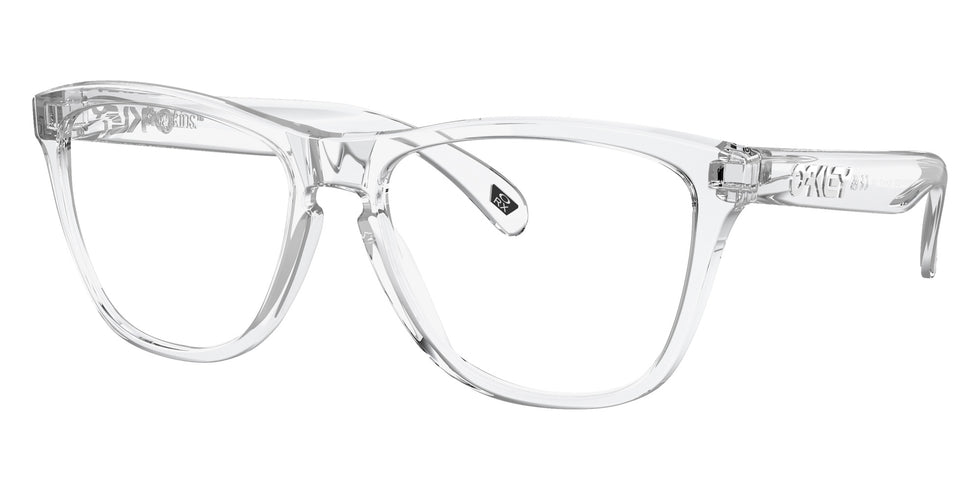 OAKLEY OX8137A Frogskins��� (Low Bridge Fit) 813702 55 - Polished Clear #id:ox8137a813702_s:100105