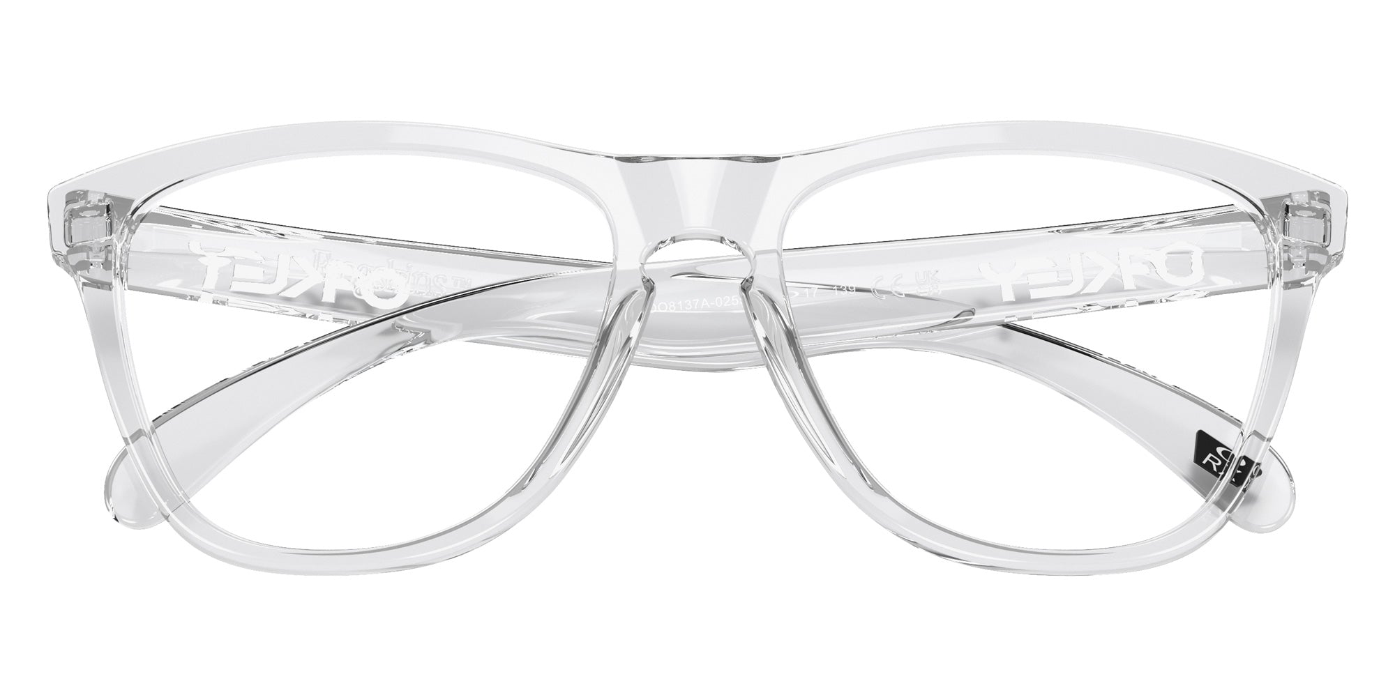 OAKLEY OX8137A Frogskins��� (Low Bridge Fit) 813702 55 - Polished Clear #id:ox8137a813702_s:100120