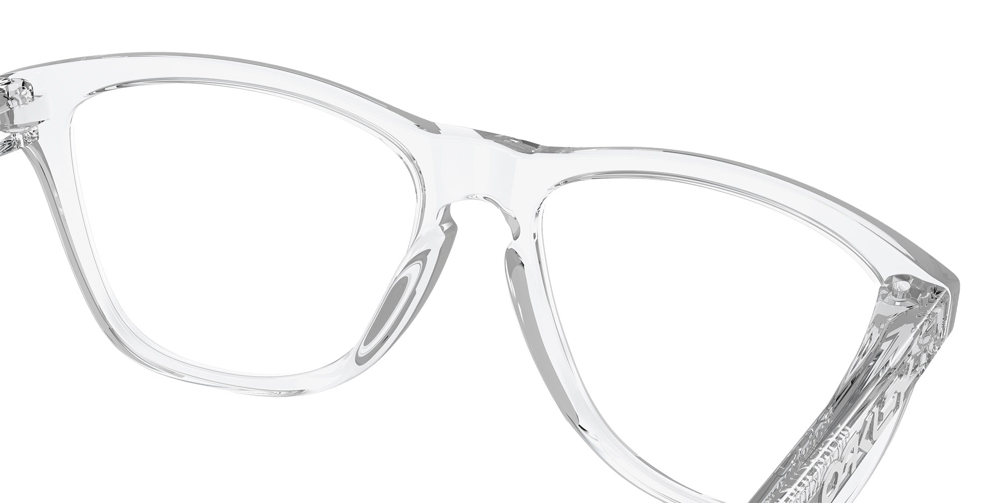 OAKLEY OX8137A Frogskins��� (Low Bridge Fit) 813702 55 - Polished Clear #id:ox8137a813702_s:100135