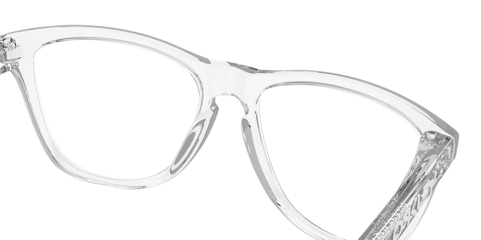OAKLEY OX8137A Frogskins��� (Low Bridge Fit) 813702 55 - Polished Clear #id:ox8137a813702_s:100135