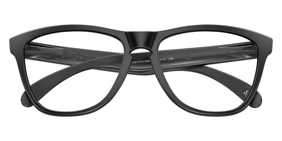 OAKLEY OX8137A Frogskins��� (Low Bridge Fit) 813703 55 - Matte Black #id:ox8137a813703_s:102120